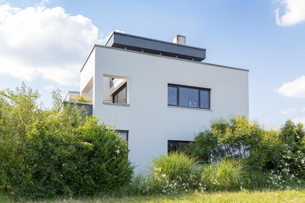 BodenSEE Apartment Überlingen Bauhaus über der Stadt Exterior foto